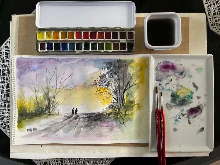 Rákattantam az Akvarellre