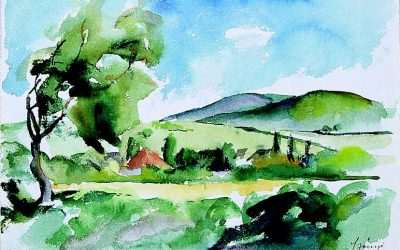 Az akvarell festészet története