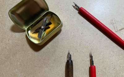 A „mártogatós toll” ismertetése