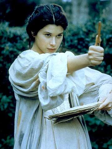 Valentina Cervi Artemisia Gentileschi szerepében az 1997-es Artemisia filmben