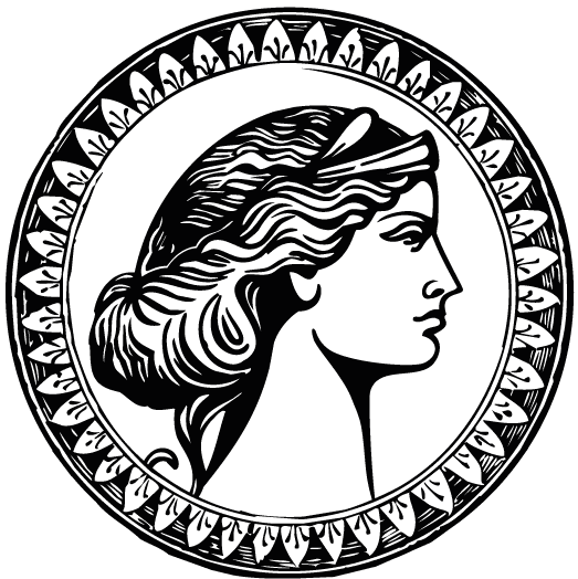 Artemisia Gentileschi illusztráció – barokk női festő szimbolikus ábrázolása