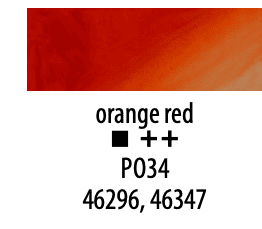 Artemisia Művész Akrilfesték - 40 ml - Narancsvörös - #46347 - Image 7