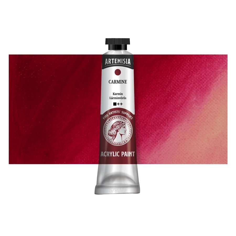Artemisia Művész Akrilfesték - 20 ml - Karminvörös - #46299