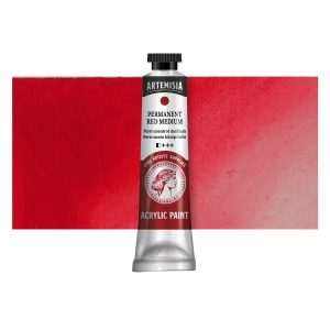 Artemisia Művész Akrilfesték - 20 ml - Permanens Középvörös - #46344