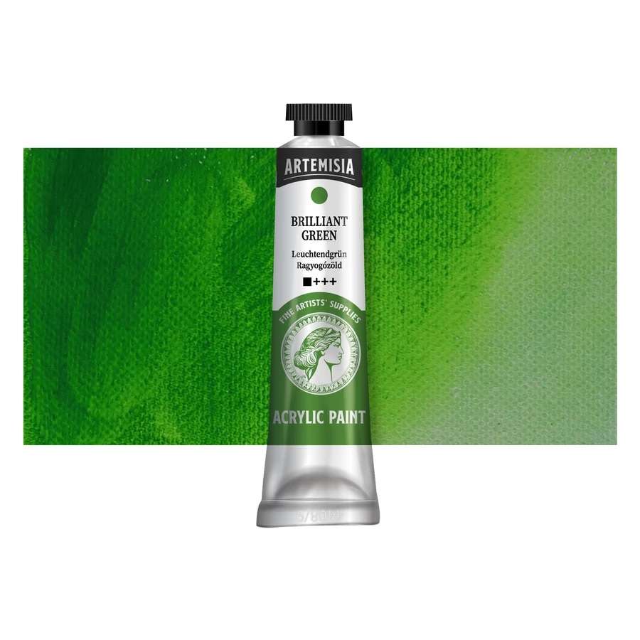Artemisia Művész Akrilfesték - 40ml - Ragyogózöld - #46384 - Image 6